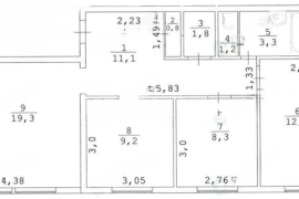 3-к. квартира, 67,7 м², 1/2 эт.